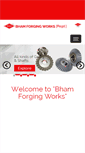 Mobile Screenshot of bhamforging.com