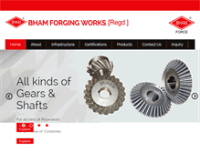 Tablet Screenshot of bhamforging.com